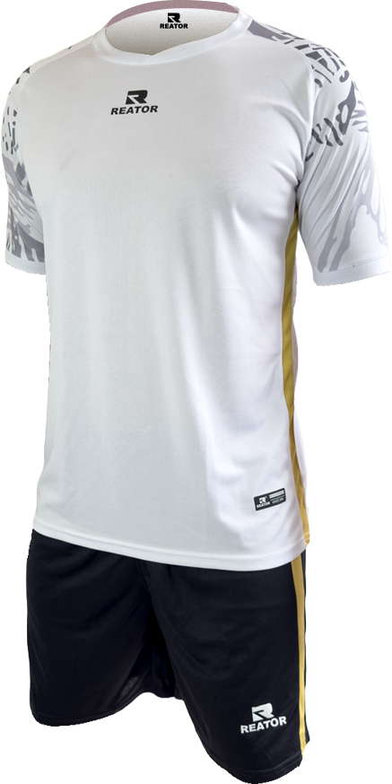 Jersey Reator Blanco/Dorado/Negro/Dorado